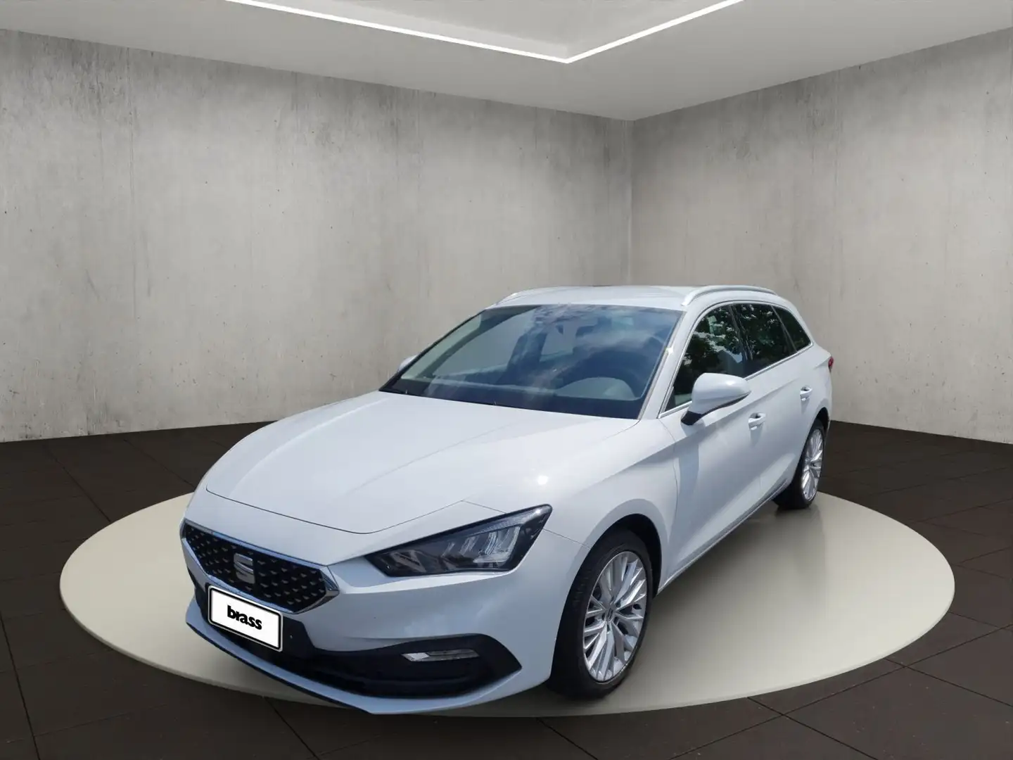 SEAT Leon Sportstourer 2.0 TDI Xcellence Allwetterrei Weiß - 1