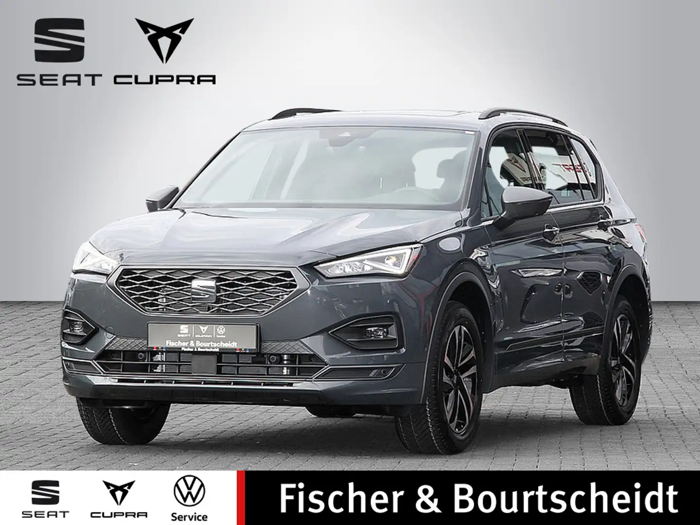 SEAT Tarraco 1.5 TSI FR DSG NAVI PANO AHK KAMERA Grijs - 1