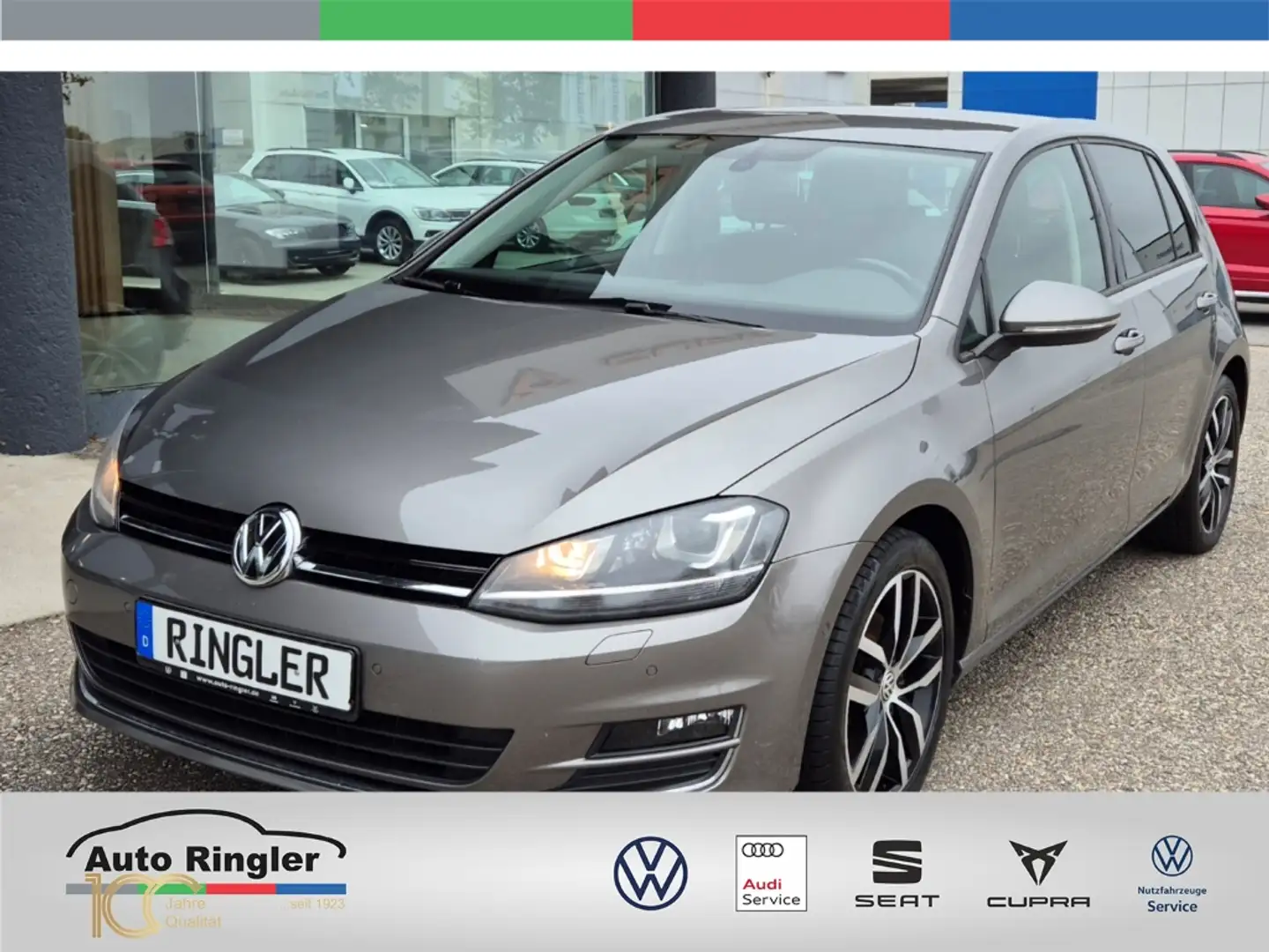 Volkswagen Golf 1.4 TSI Highline+XENON+ALU+CLIMATR.+PDC Gris - 1