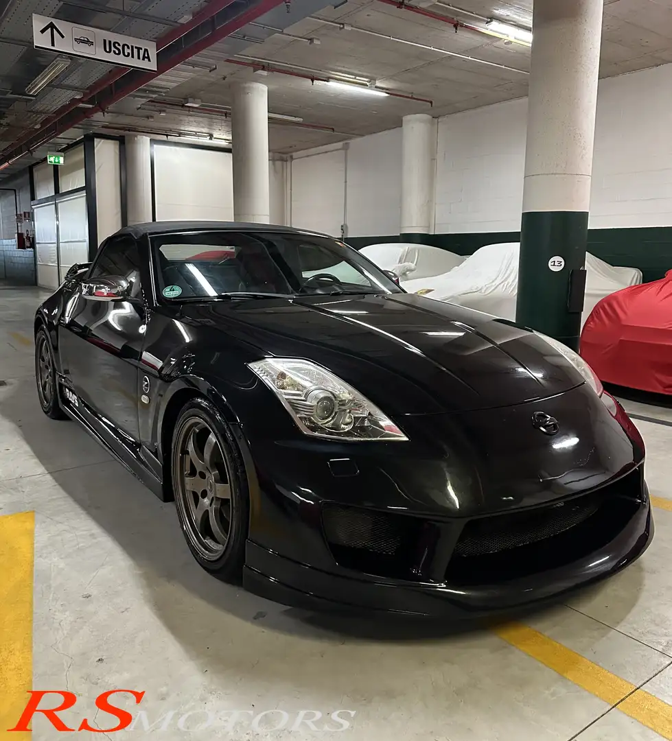 Nissan 350Z 350Z Roadster TOP CONDITION VEILSIDE MANUAL Zwart - 1