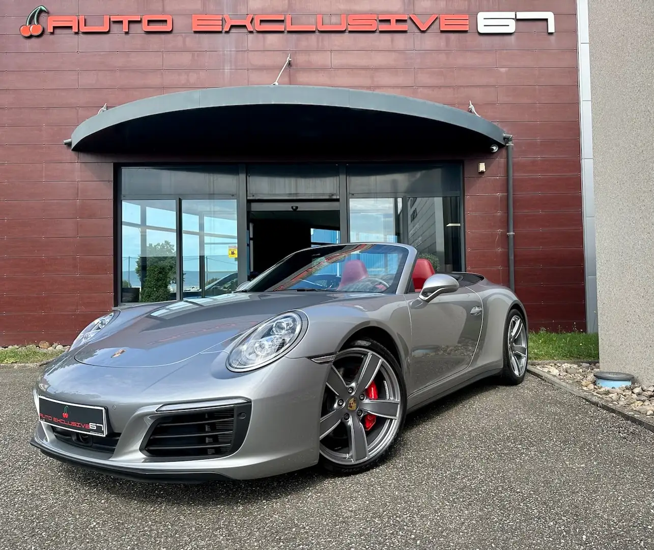 Porsche 911 Carrera 4S Cabriolet 3.0i 420 PDK Argent - 1