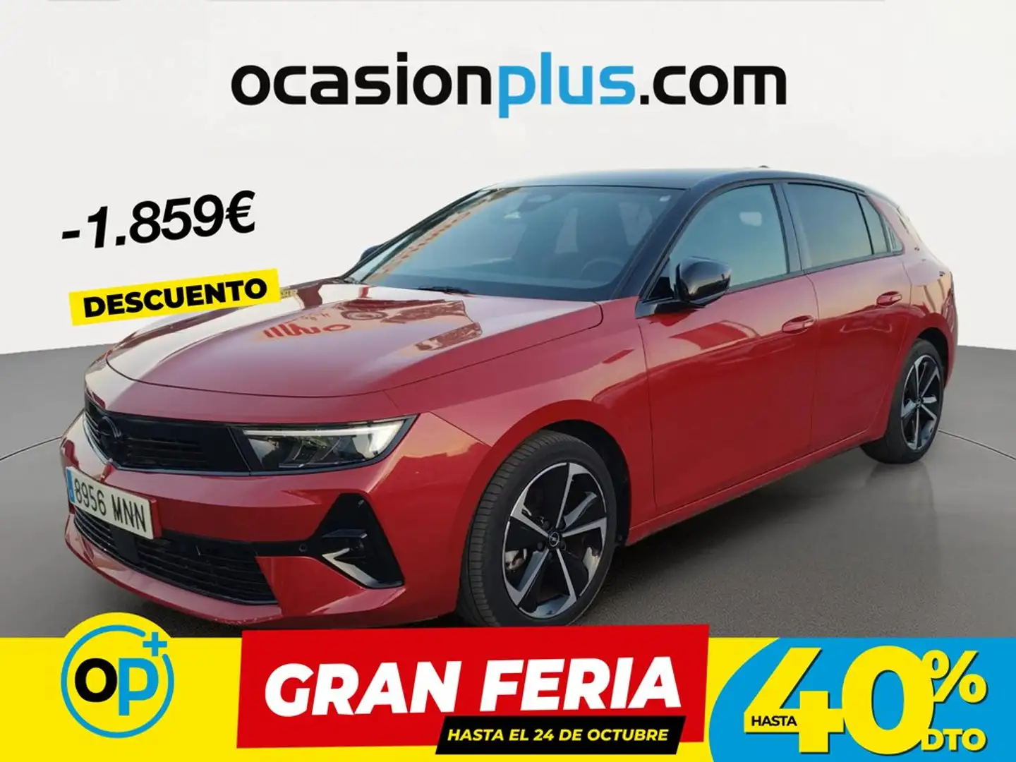 Opel Astra 1.5D DTH S/S GS Aut. 130 Rojo - 1