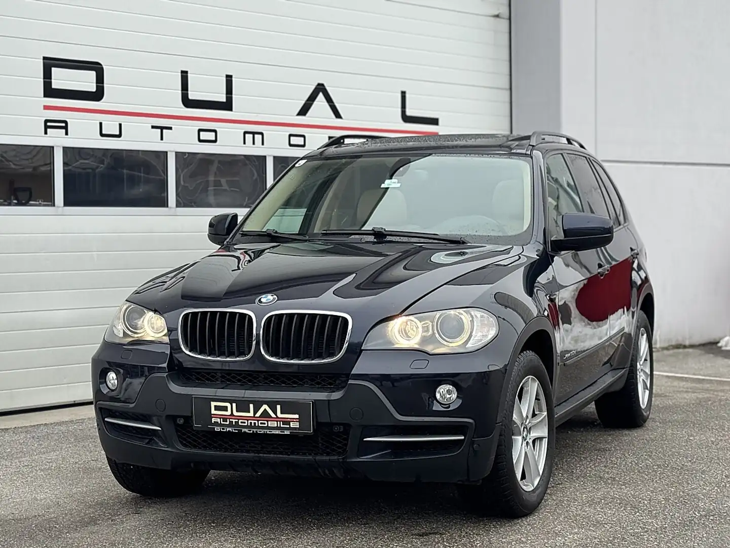 BMW X5 3,0d Aut.|AHK|PANO|XENON|STZHZG Blau - 1