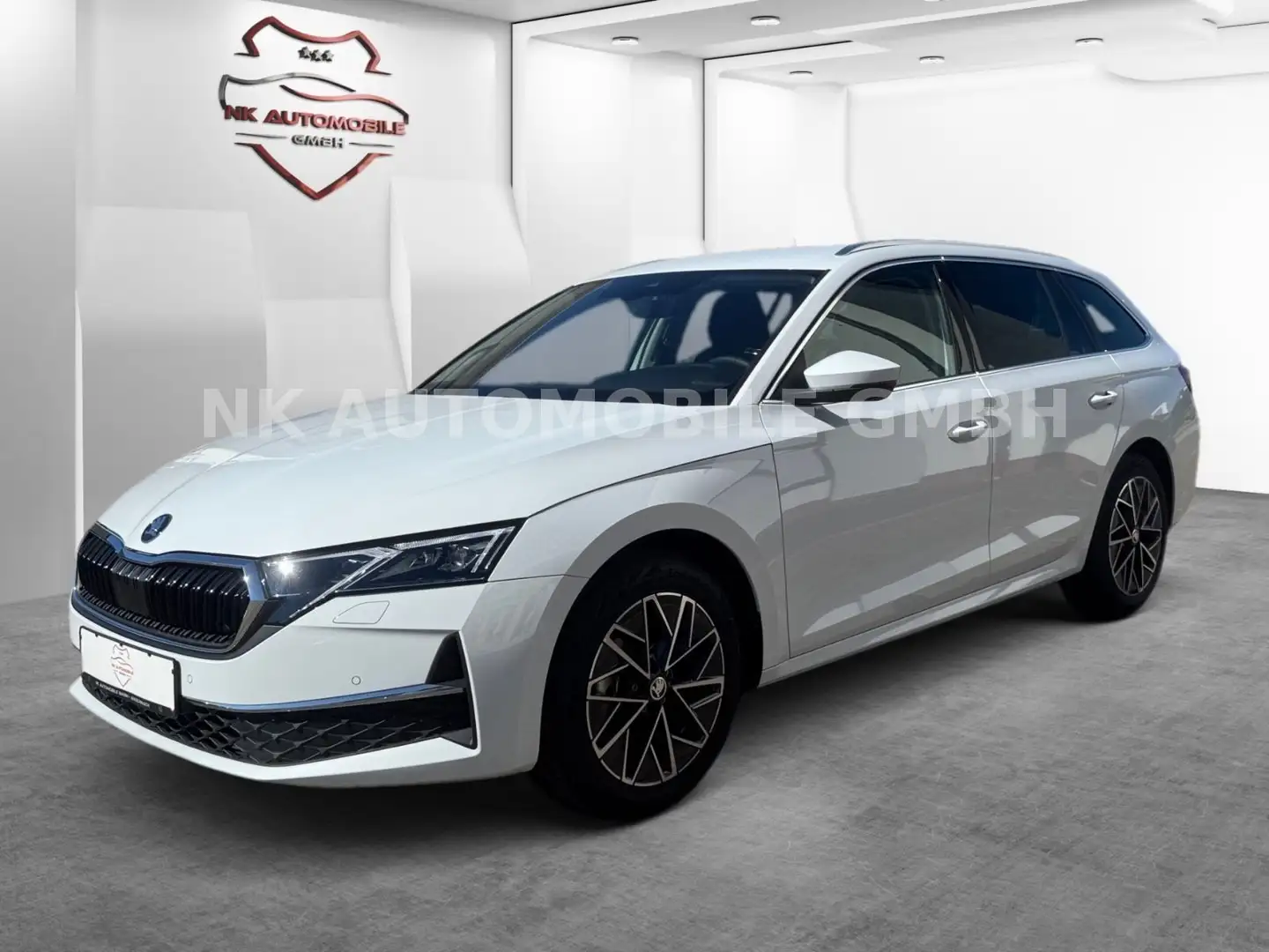 Skoda Octavia Combi 2.0 TDI 110 kW *PANO*TEILLEDER*AHK Wit - 1