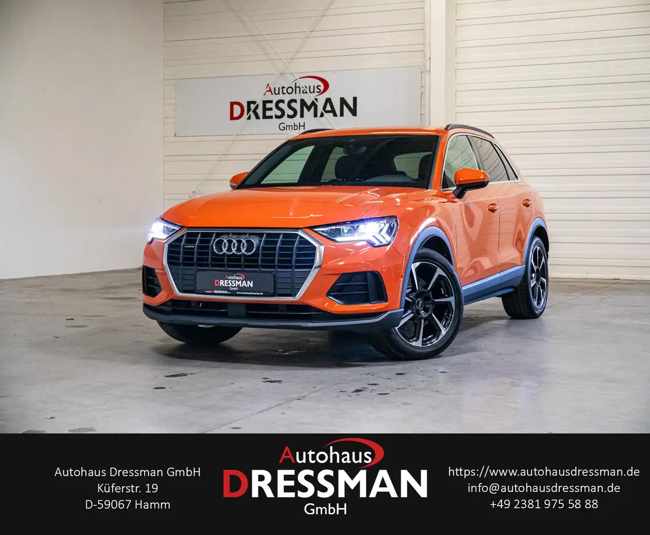 Audi Q3 40 TFSI Q. S-LINE LED KAMERA KEYLESS AHK 19Z. Orange - 1
