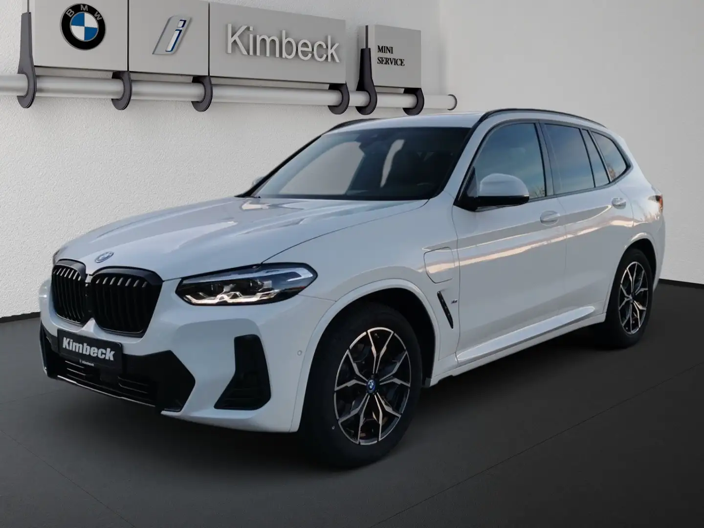 BMW X3 xDrive30e M SPORT Pano AHK HeadUp ACC 360° Blanc - 1