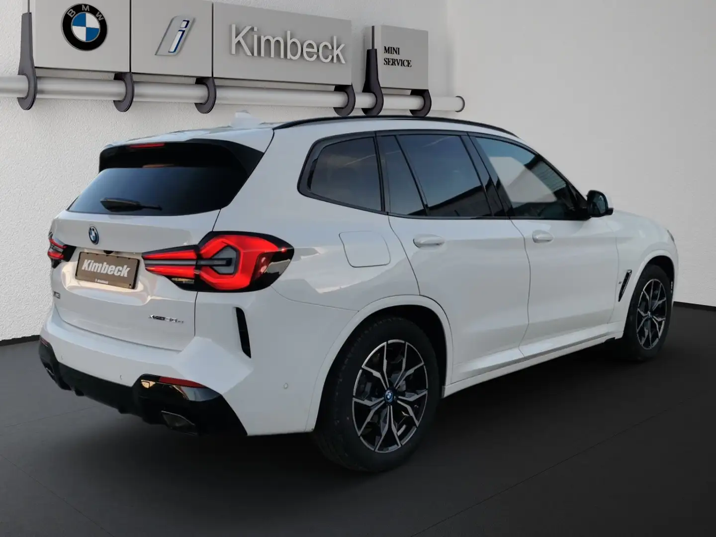 BMW X3 xDrive30e M SPORT Pano AHK HeadUp ACC 360° Blanc - 2