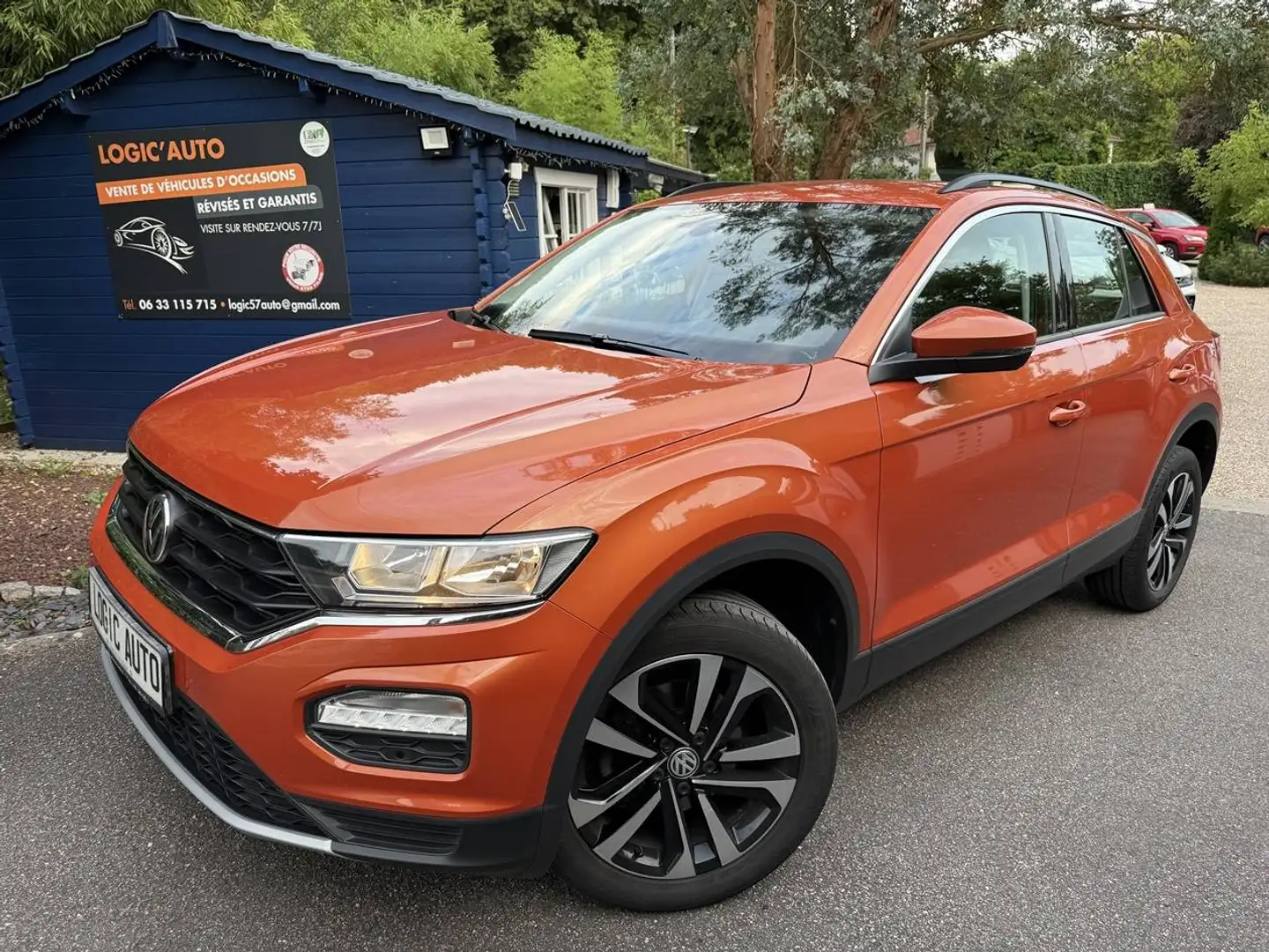Volkswagen T-Roc 1.0 TSI 115ch Lounge Euro6d-T Oranje - 1