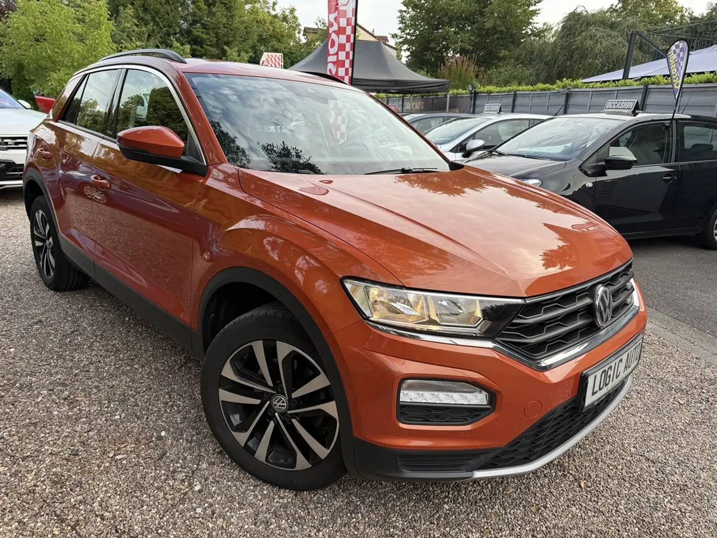 Volkswagen T-Roc 1.0 TSI 115ch Lounge Euro6d-T Oranje - 2