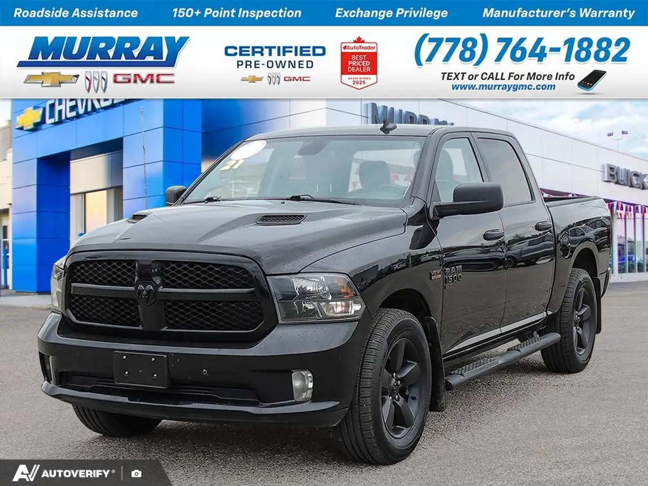2021 RAM 1500