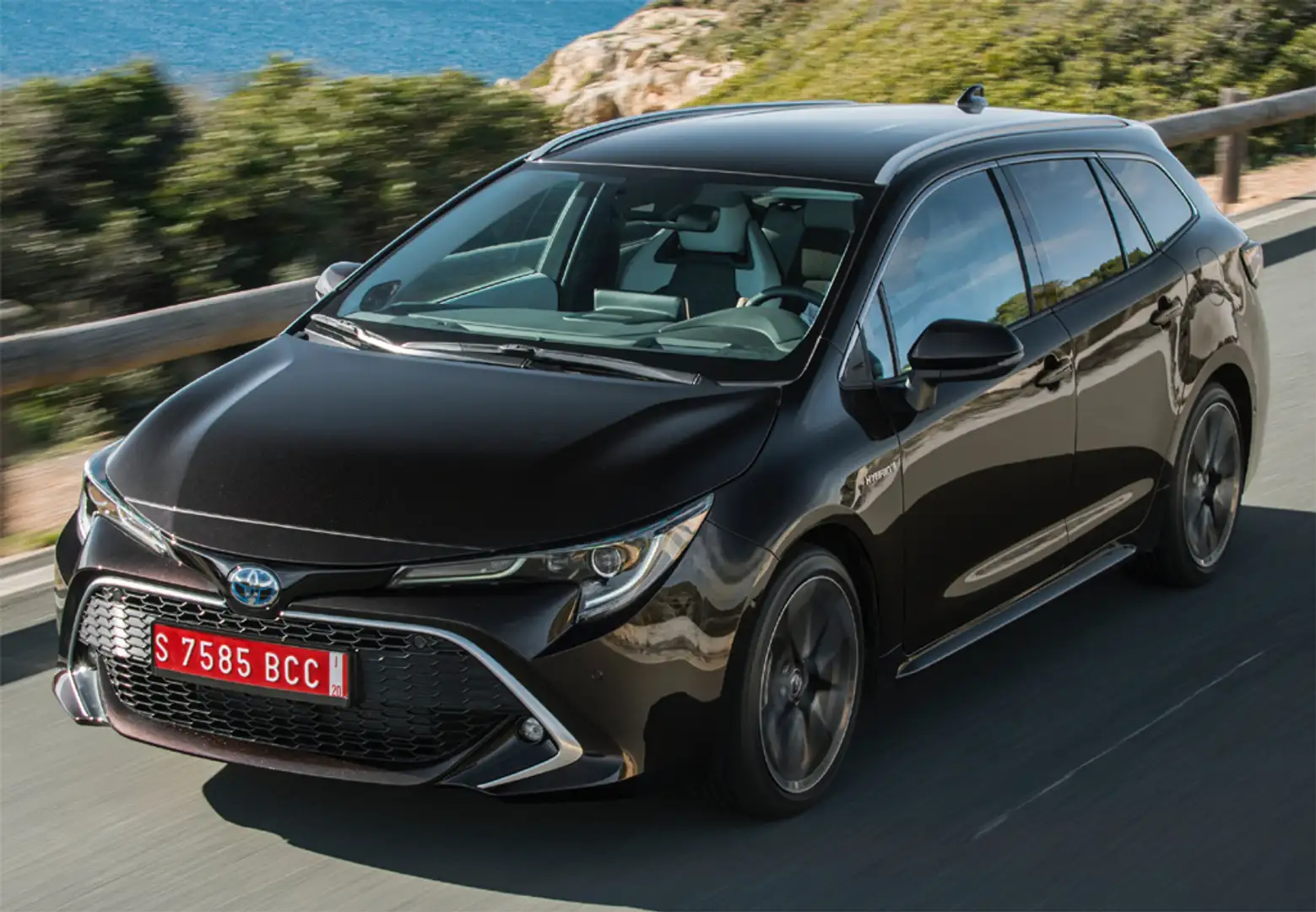 Toyota Corolla Touring Sports 125H Active Tech Bleu - 1