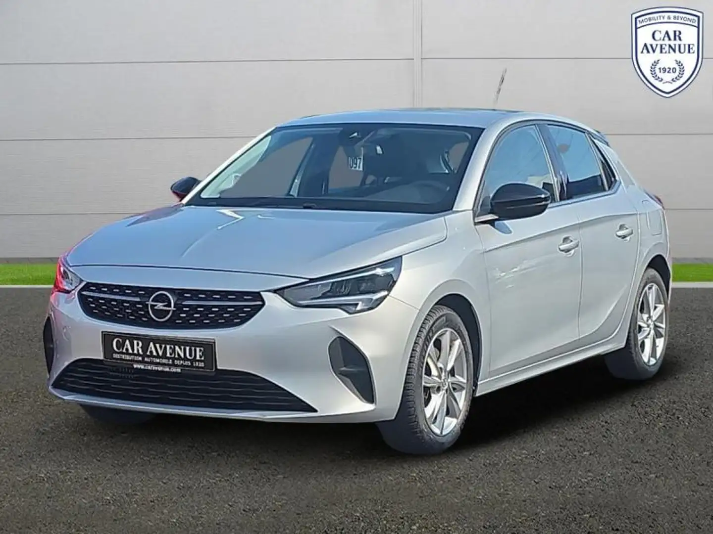 Opel Corsa 1.2 Turbo 100ch Edition BVA Gris - 1