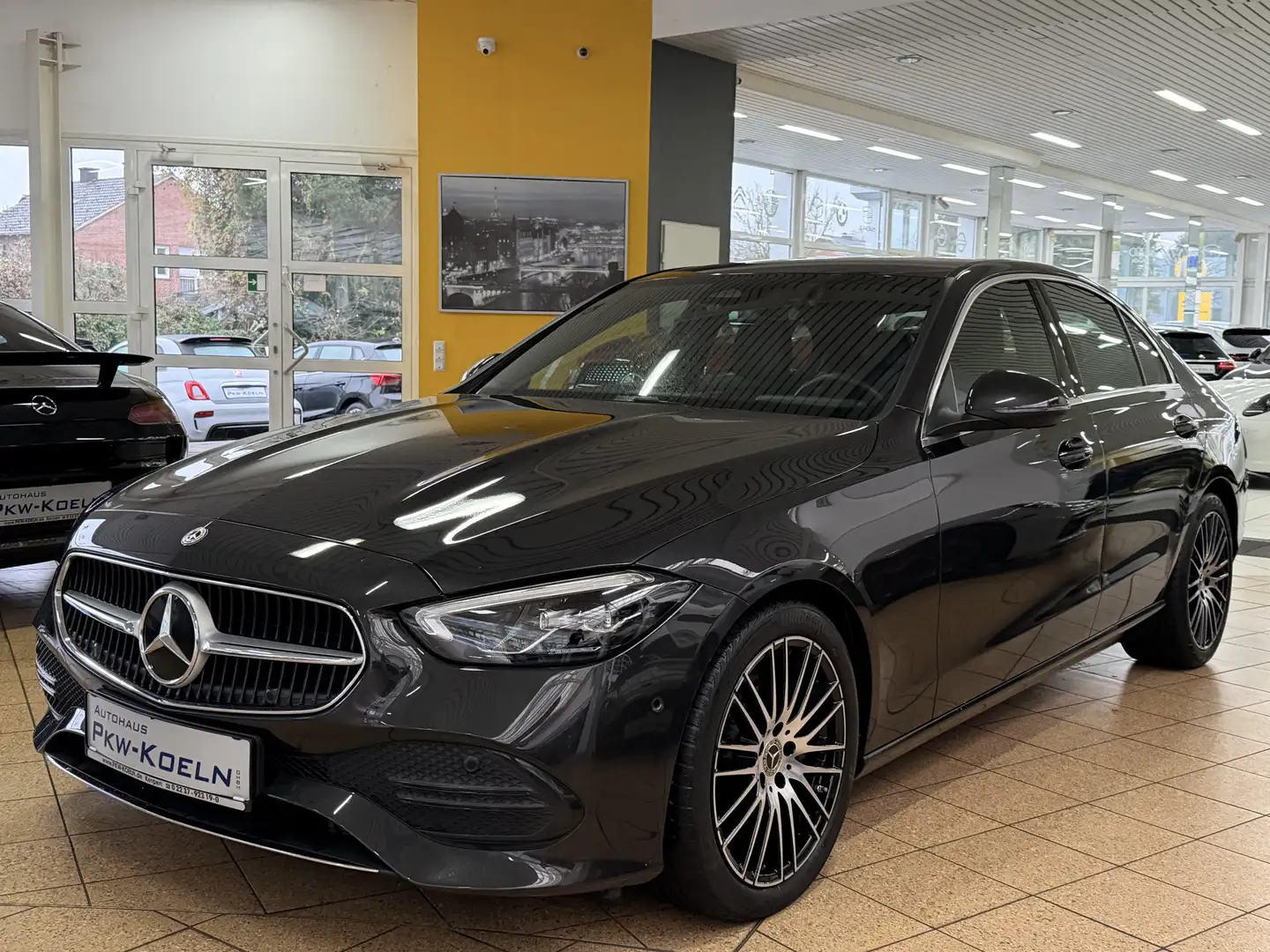 Mercedes-Benz C 200 d *LED*KAMERA*ToTW*MEMORY*LEDER* Gris - 1