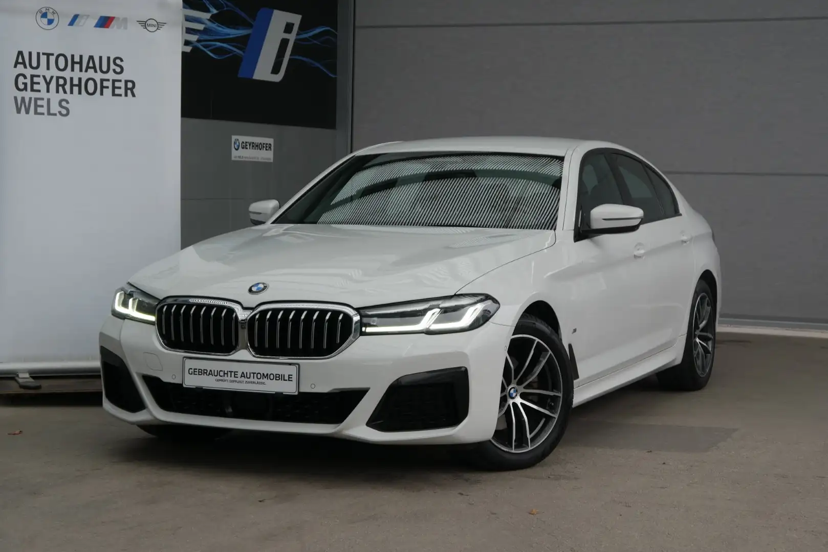 BMW 520 520d xDrive Weiß - 2