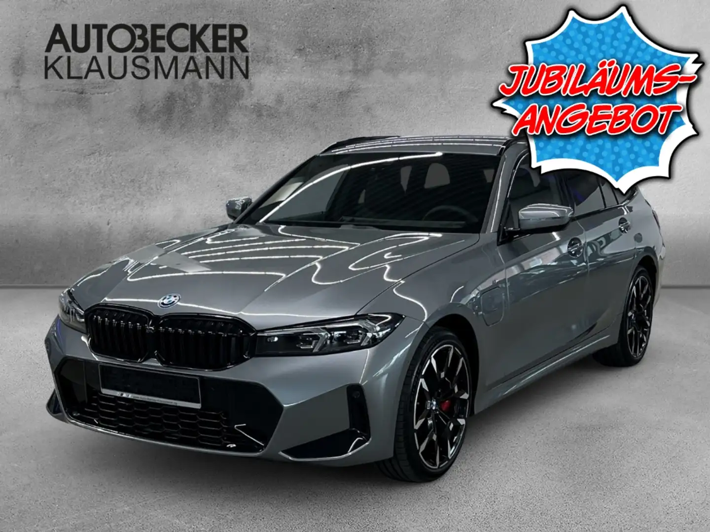 BMW 330 e Touring M Sport LMR 19'' Park-Assistent AHK-klap Grau - 1
