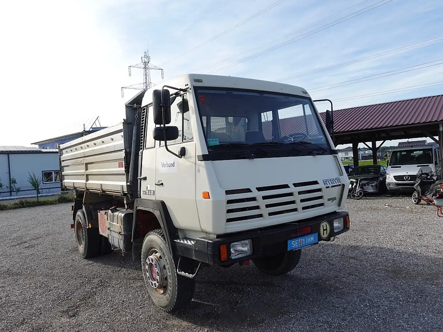 Steyr Kipper 4x4 Weiß - 1