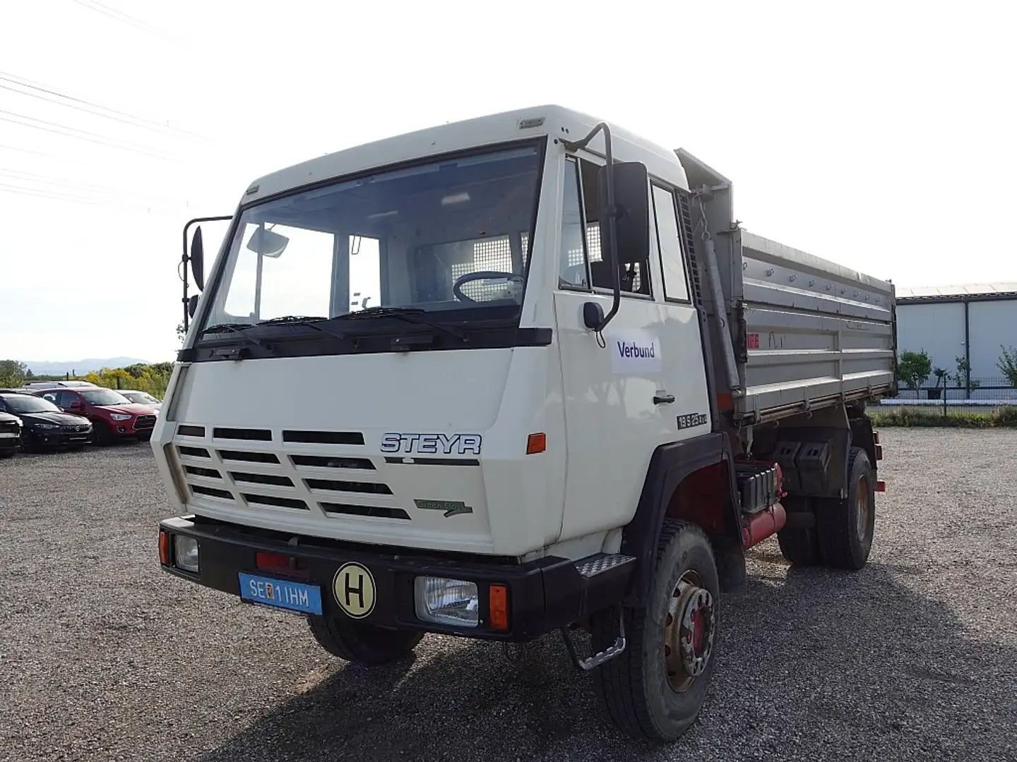 Steyr Kipper 4x4 Weiß - 2