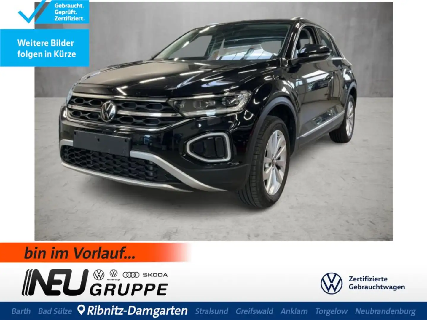 Volkswagen T-Roc Style Schwarz - 1