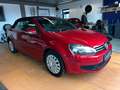 Volkswagen Golf VI Cabriolet 1.HAND/KLIMA/SHZ/PDC/MEDIA-IN Rot - thumbnail 4