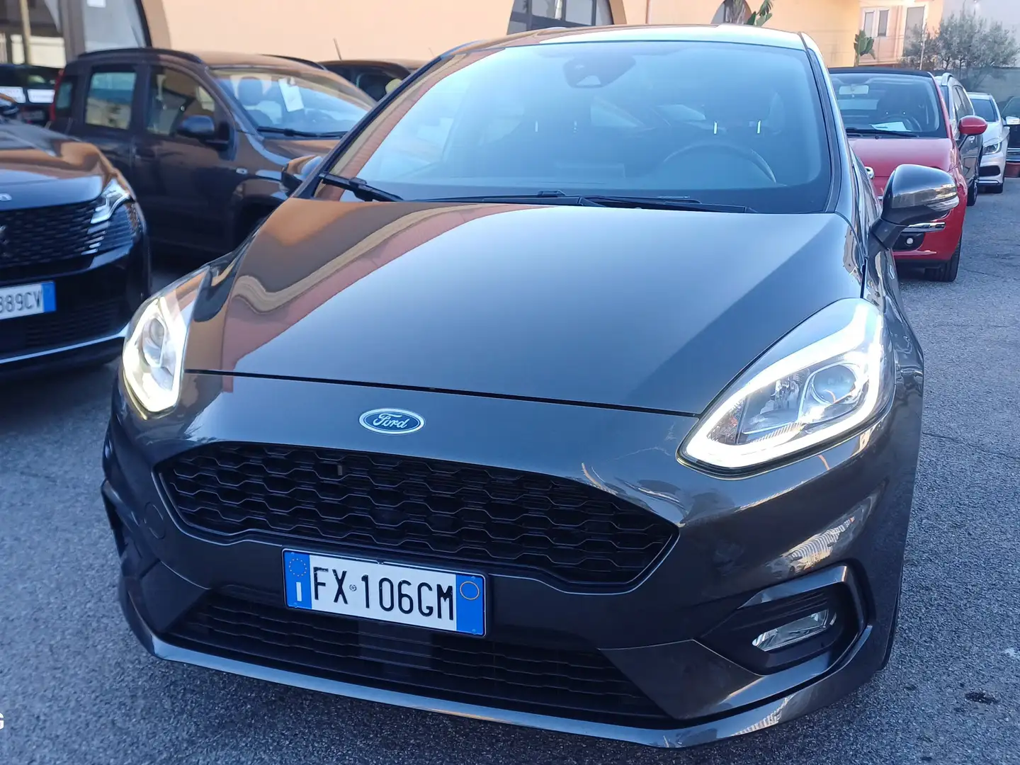 Ford Fiesta Fiesta VII 2017 5p 5p 1.1 Business 85cv my19.5 Grigio - 1