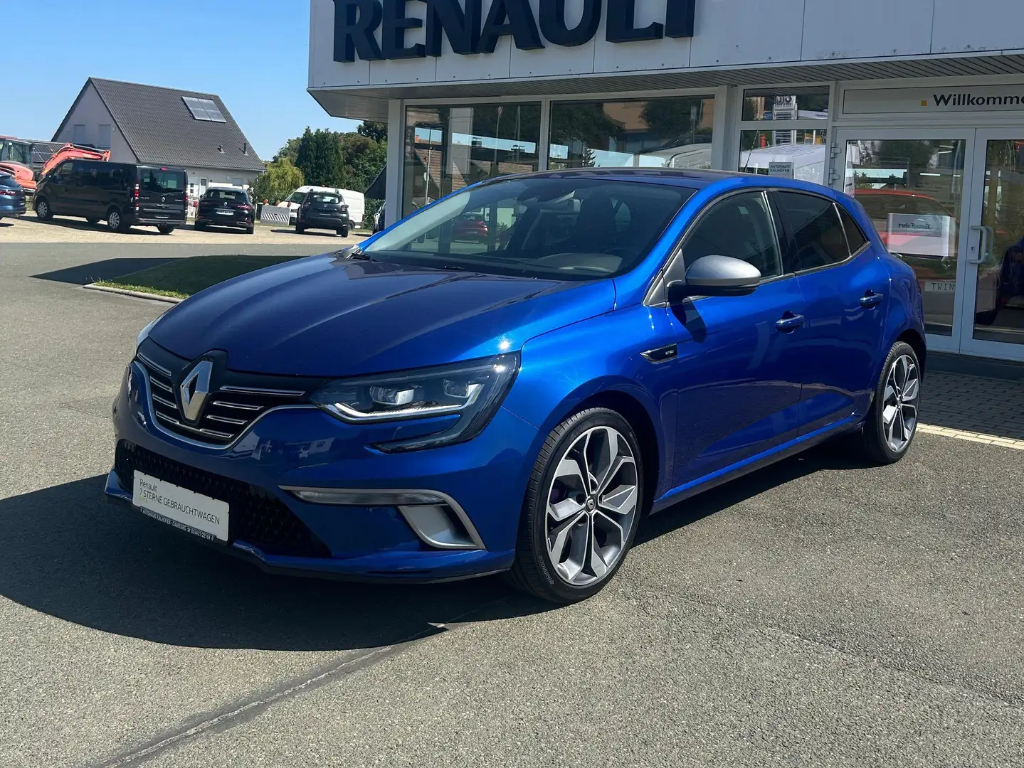 Renault Megane TCe 140 GPF GT LINE Blau - 2