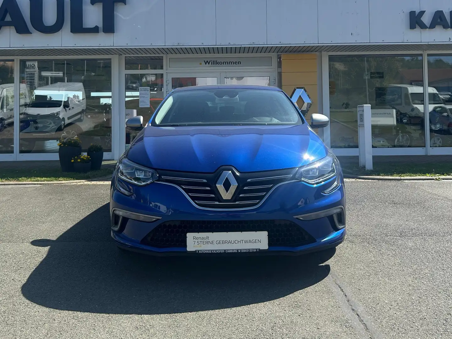 Renault Megane TCe 140 GPF GT LINE Blau - 1