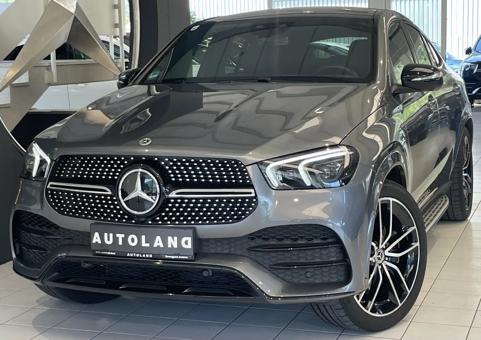 Mercedes-Benz GLE 400 d 4Matic Coupe AMG LINE Standheizung,Panorama Grau - 1