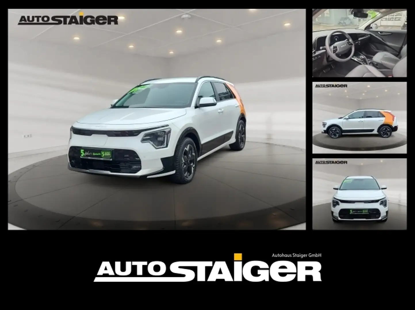 Kia Niro e- Inspiration Elektro*Allwetter*Sitzheizung Weiß - 1
