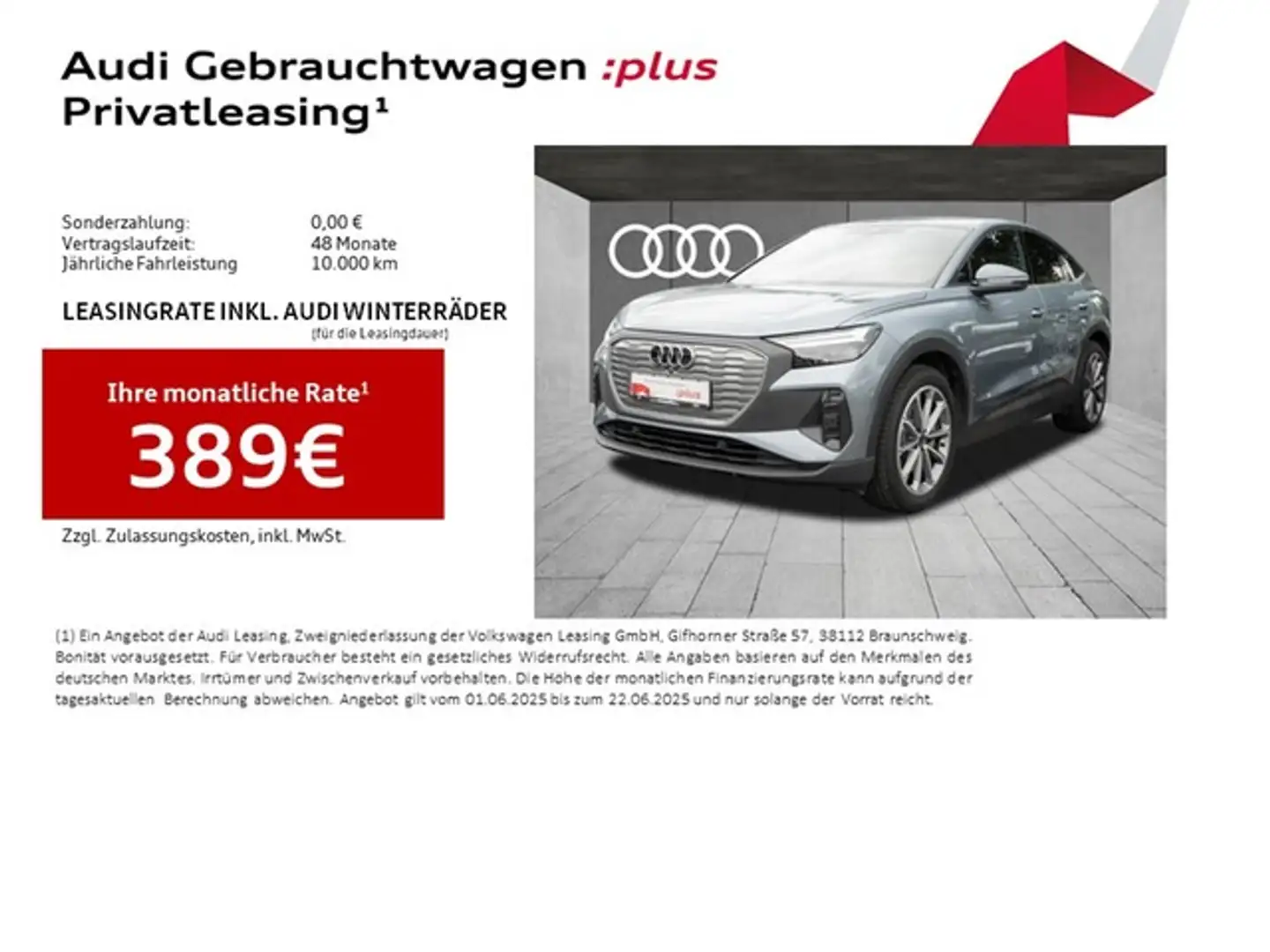 Audi Q4 e-tron Sportback 45 S line LM20 AHK Kamera Wärmep. ACC... Blau - 2