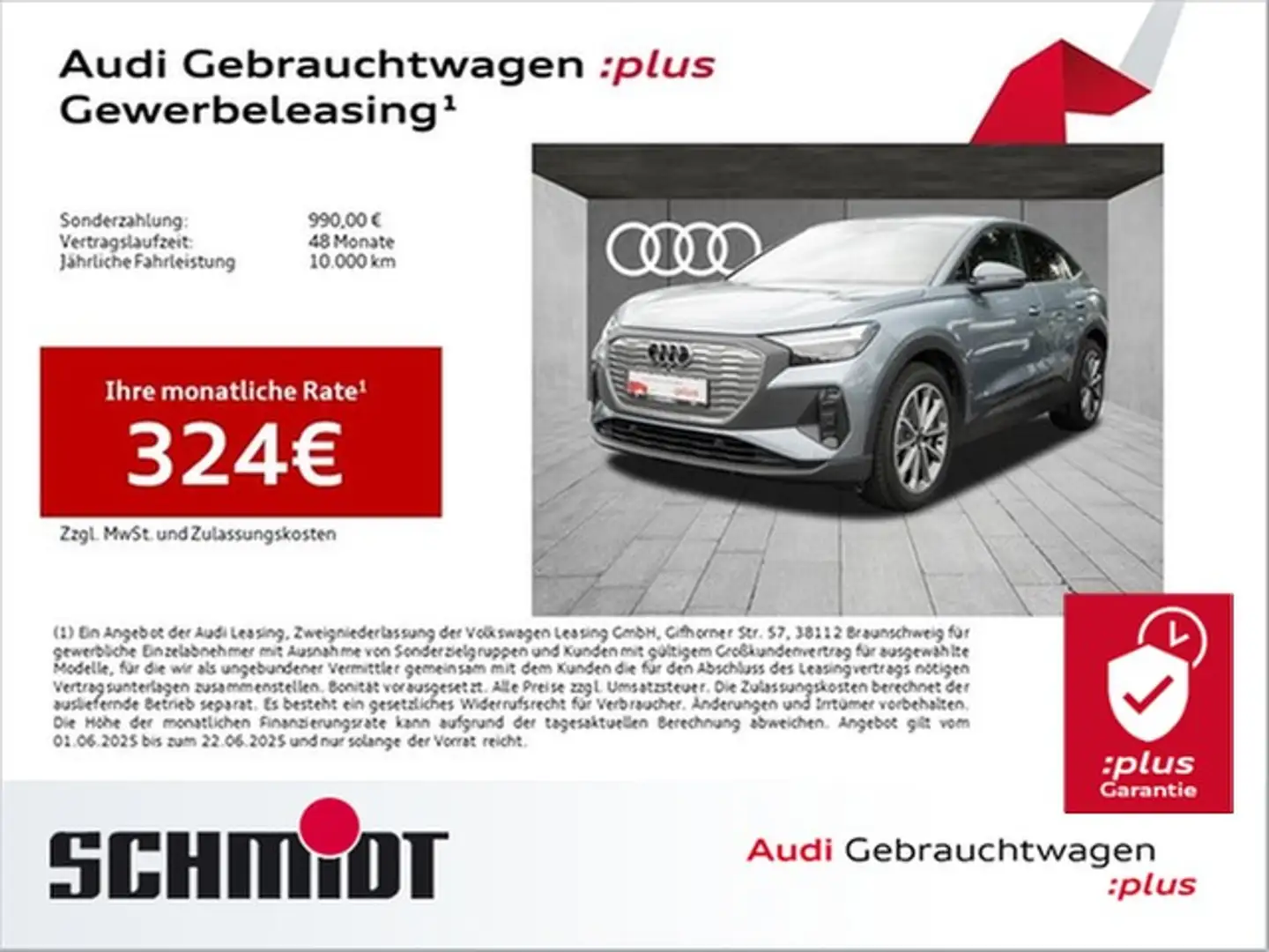 Audi Q4 e-tron Sportback 45 S line LM20 AHK Kamera Wärmep. ACC... Blau - 1