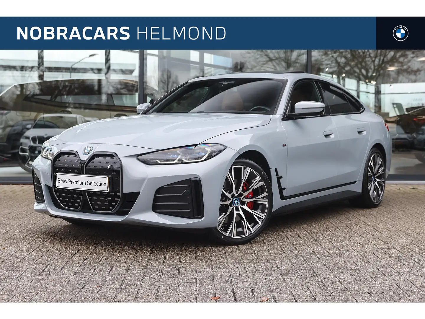 BMW i4 eDrive40 High Executive M Sport / Schuif-kanteldak Gris - 1