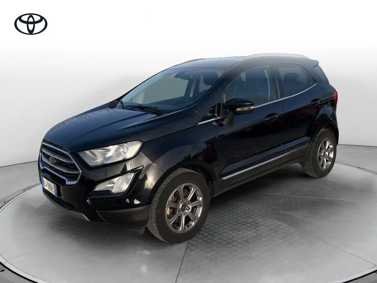 Ford EcoSport 1.5 Ecoblue 100 CV Start&Stop Plus Zwart - 1