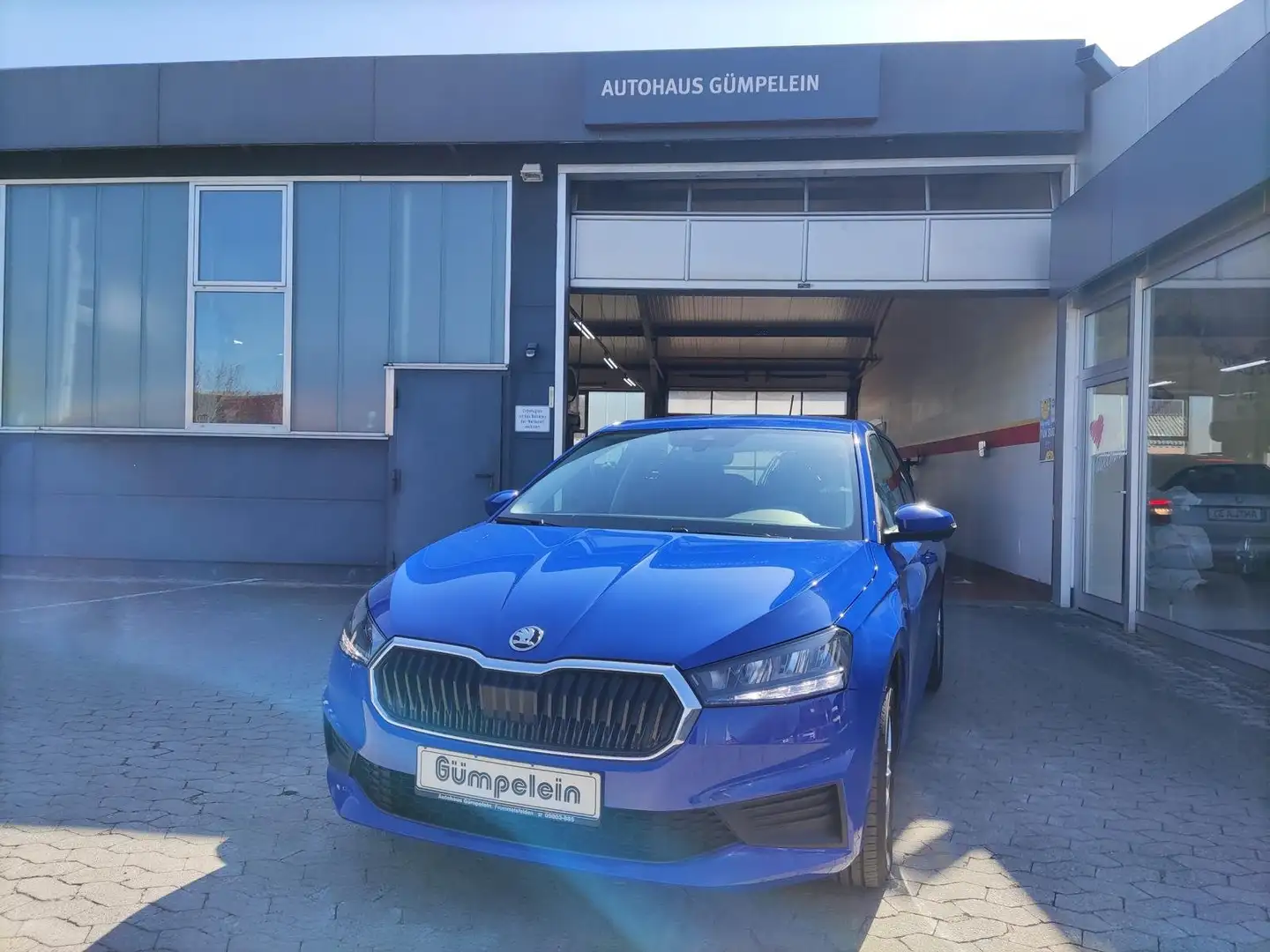 Skoda Fabia Active Blau - 2