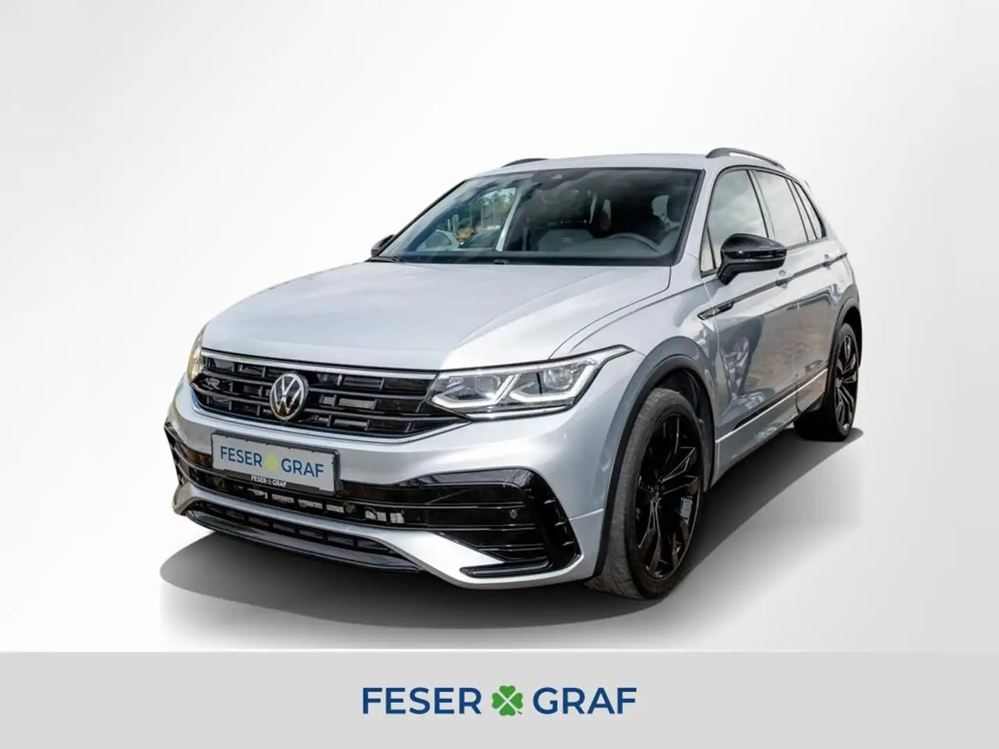 Volkswagen Tiguan R-Line 1.5TSI DSG MATRIX/NAVI/ACC/AHK/SHZ Silber - 1