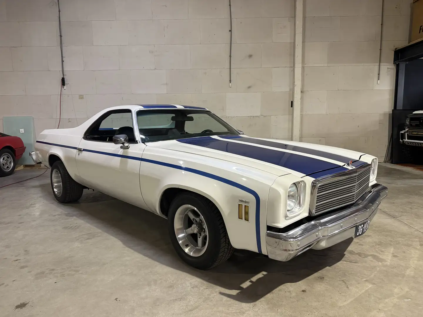 Chevrolet El Camino SS | 5.7 V8 | APK & Belastingvrij | 1974 Weiß - 2