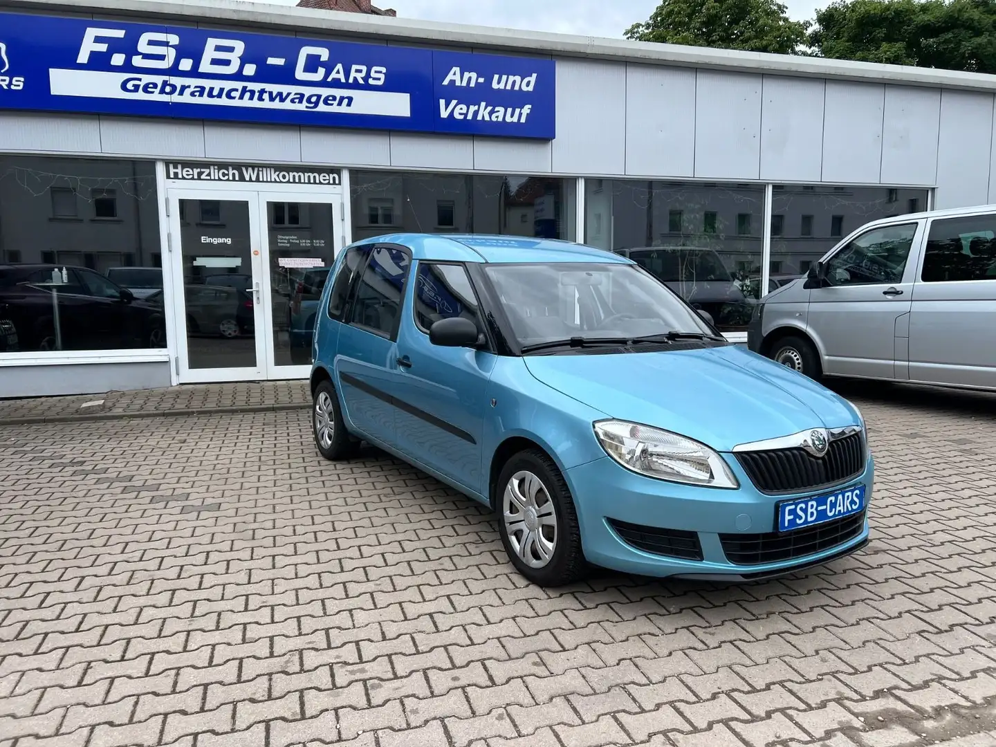 Skoda Roomster Plus Edition 1-Hand Blauw - 1