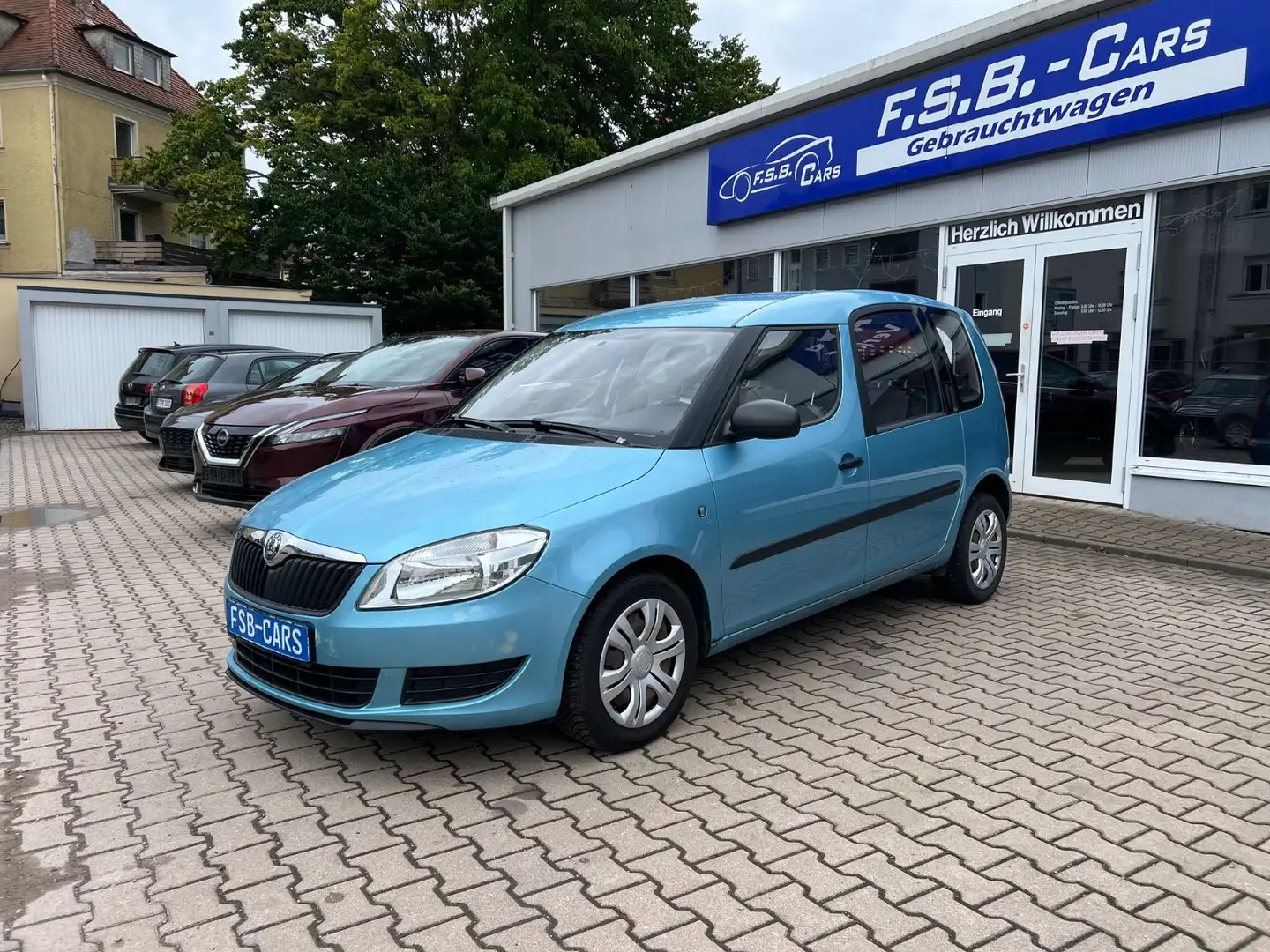 Skoda Roomster Plus Edition 1-Hand Blauw - 2