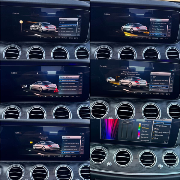 Mercedes-Benz E 400 d 4MATIC Pano Memory Nightpaket Widescreen — photo 15