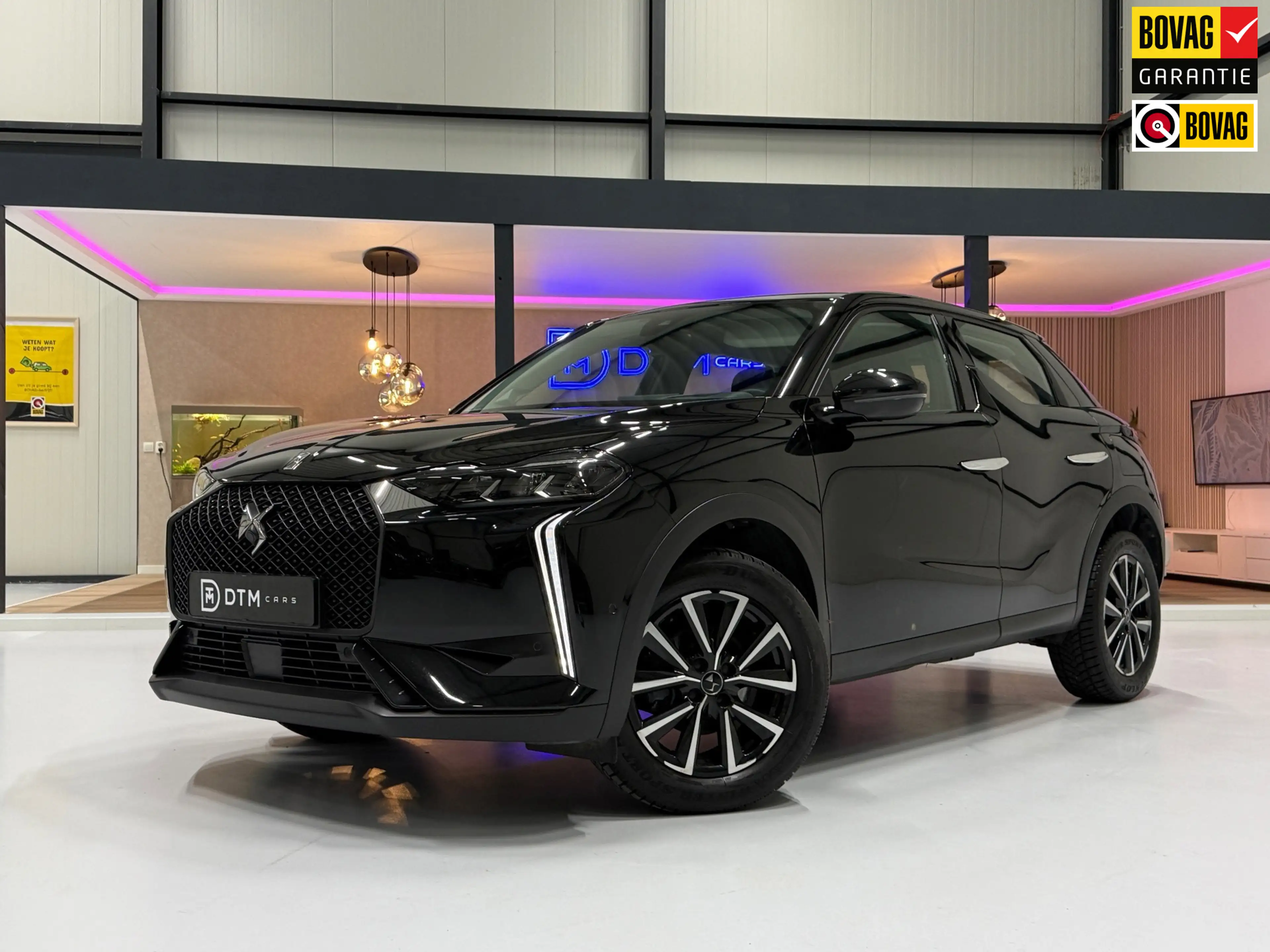 DS Automobiles DS 3 Crossback 1.2 PureTech Bastille 100pk Bastille Leder NAVI 10