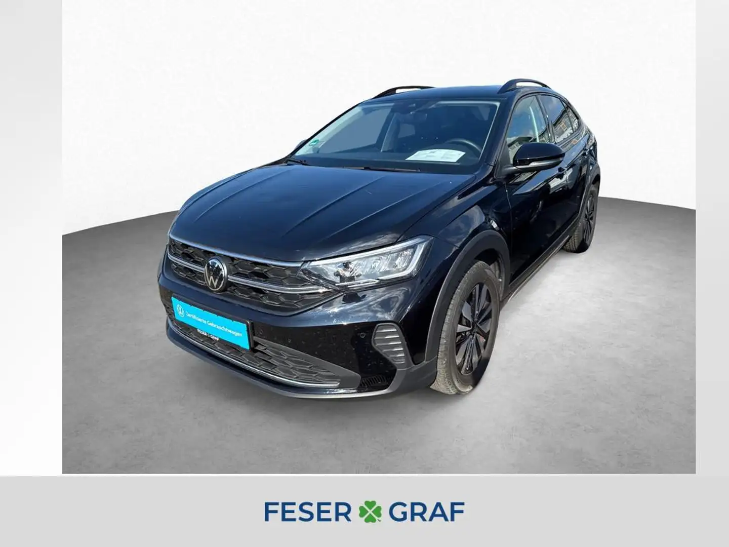 Volkswagen Taigo 1.0 TSI DSG MOVE KAM NAVI APP SHZ LED GJR Schwarz - 1