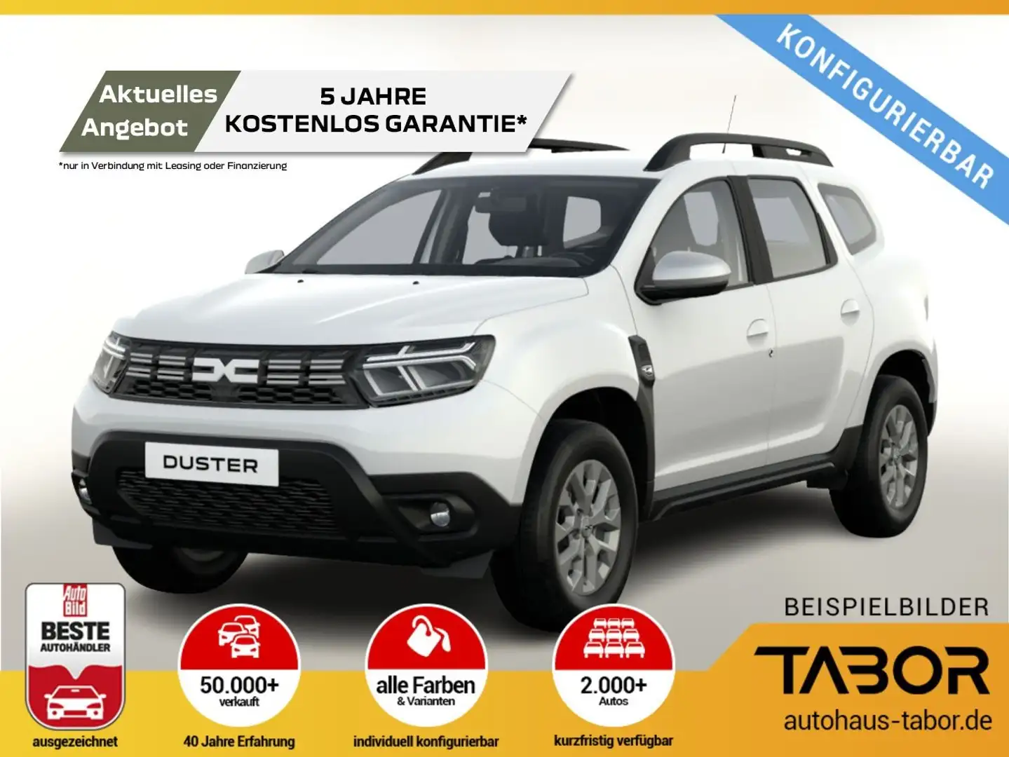 Dacia Duster Expression TCe 100 ECO-G Blanc - 1