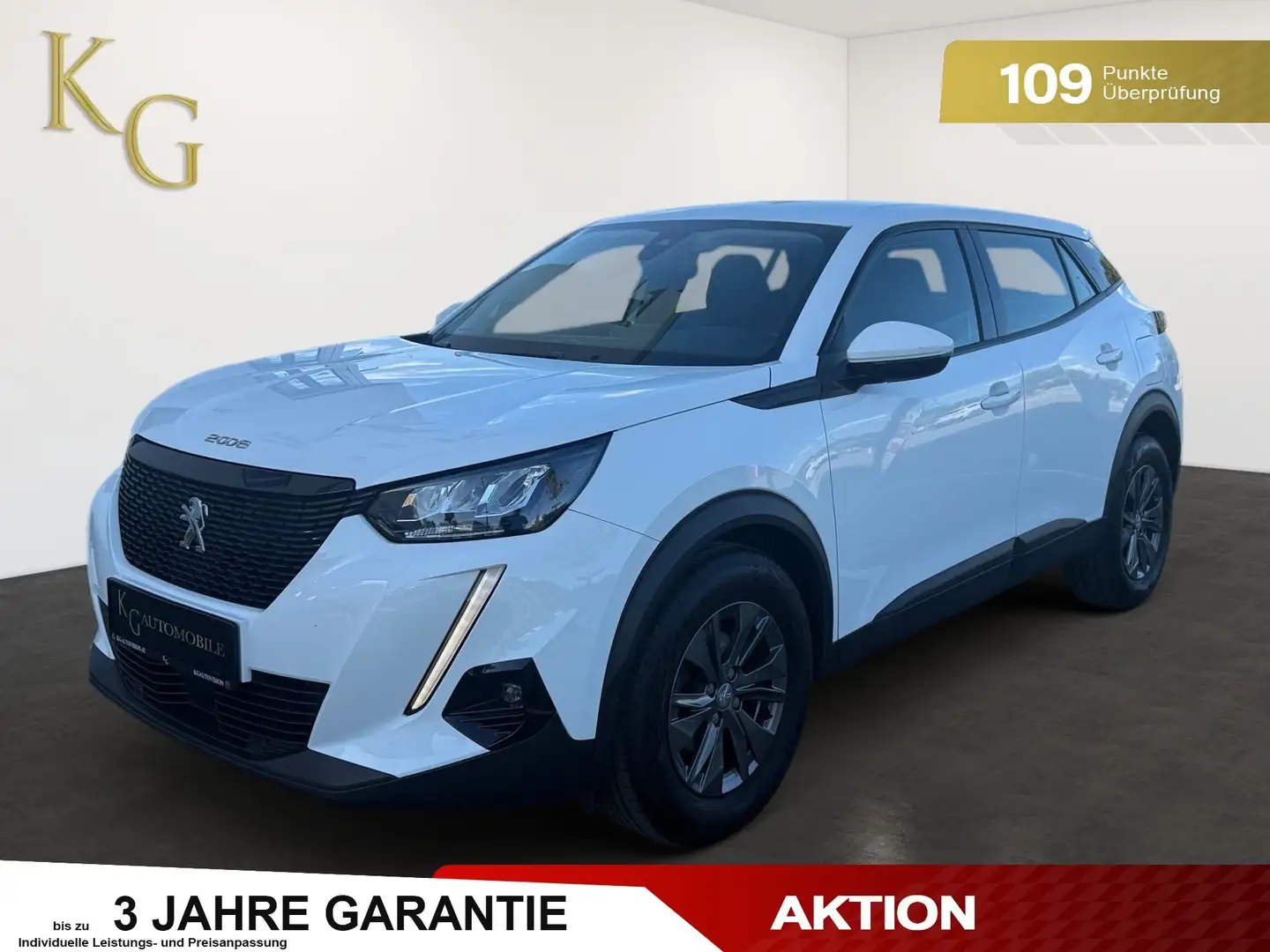 Peugeot 2008 PureTech 100 S ab ca. 120€ monatlich Blanco - 1