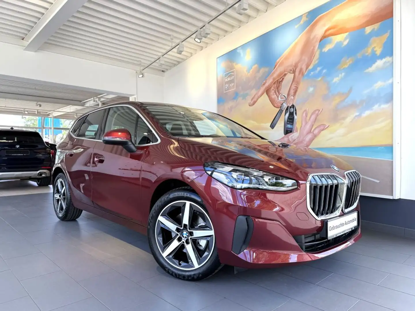 BMW 218 i Active Tourer LED+HUD+LivePro+KOMF+TEM+SPUR Rot - 2