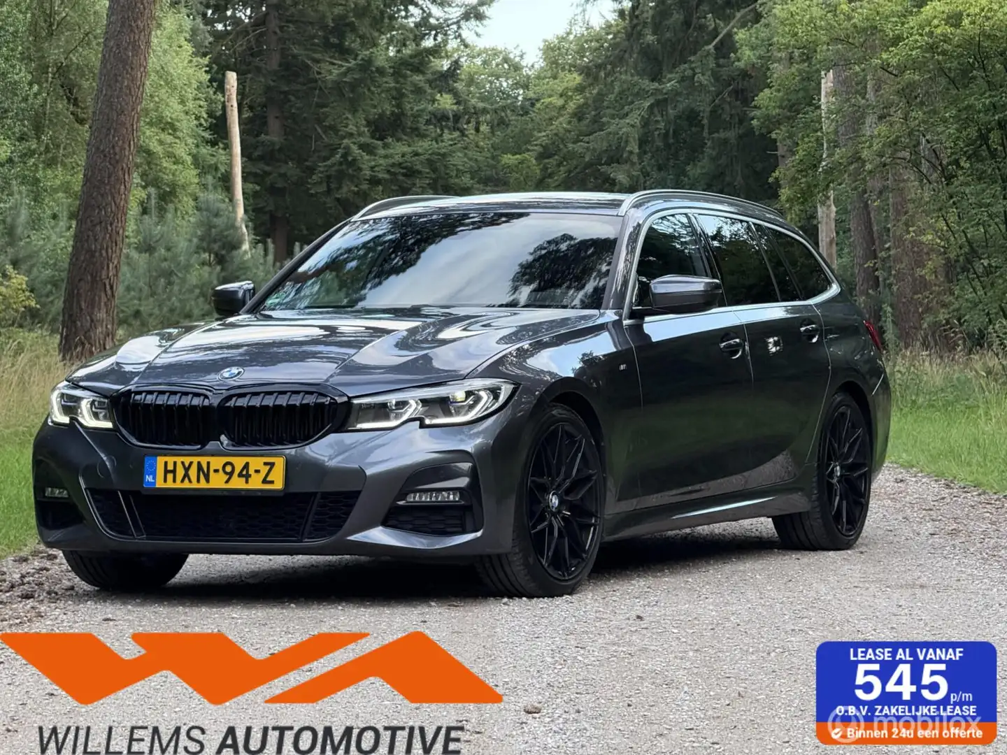 BMW 320 3-serie Touring 320i M-Pakket - Laser-trekhaak-19' Gris - 1