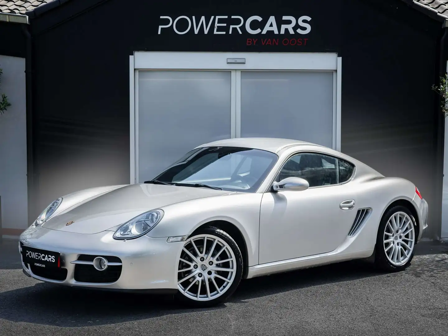 Porsche Cayman 2.7 SportuitlaatXenonLeder19\NaviCruisePdc Argent - 1