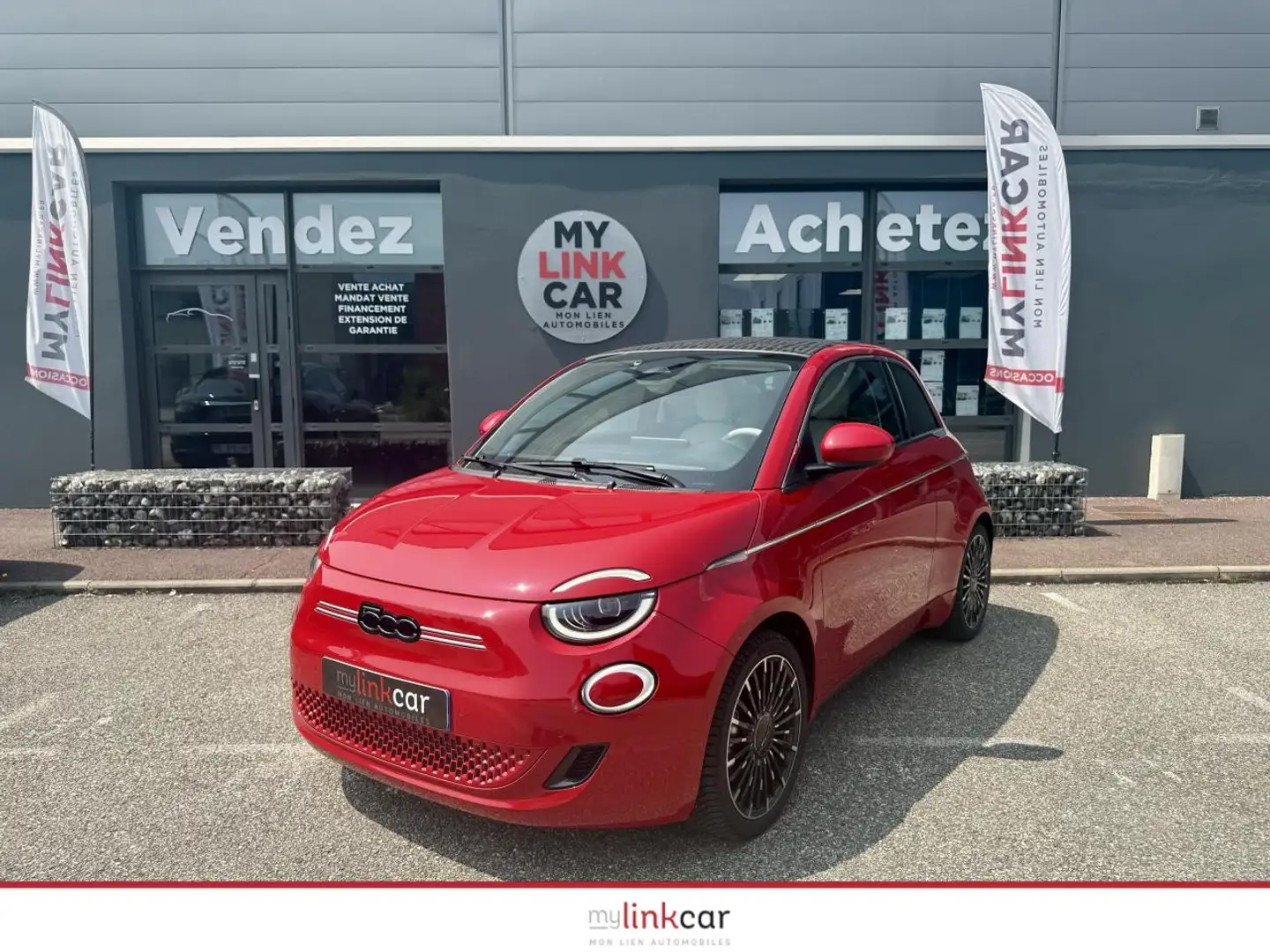 Fiat 500e 500C e La Prima 118 cv MY24 500 Rouge - 1