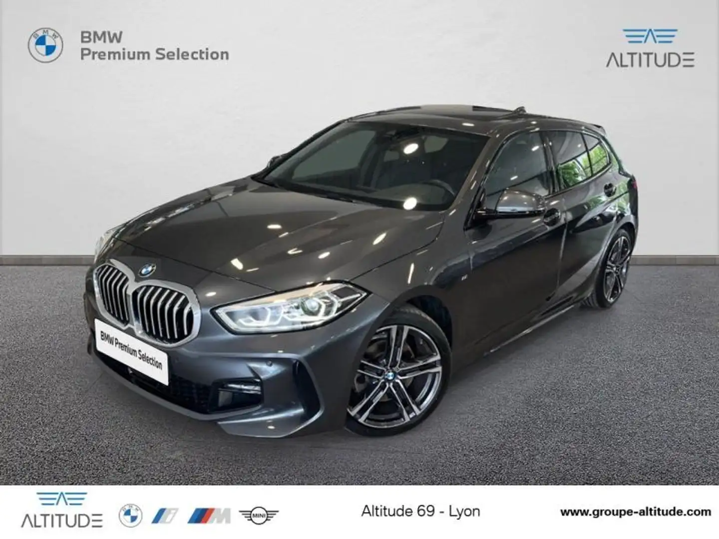 BMW 118 118iA 136ch M Sport DKG7 Gris - 1
