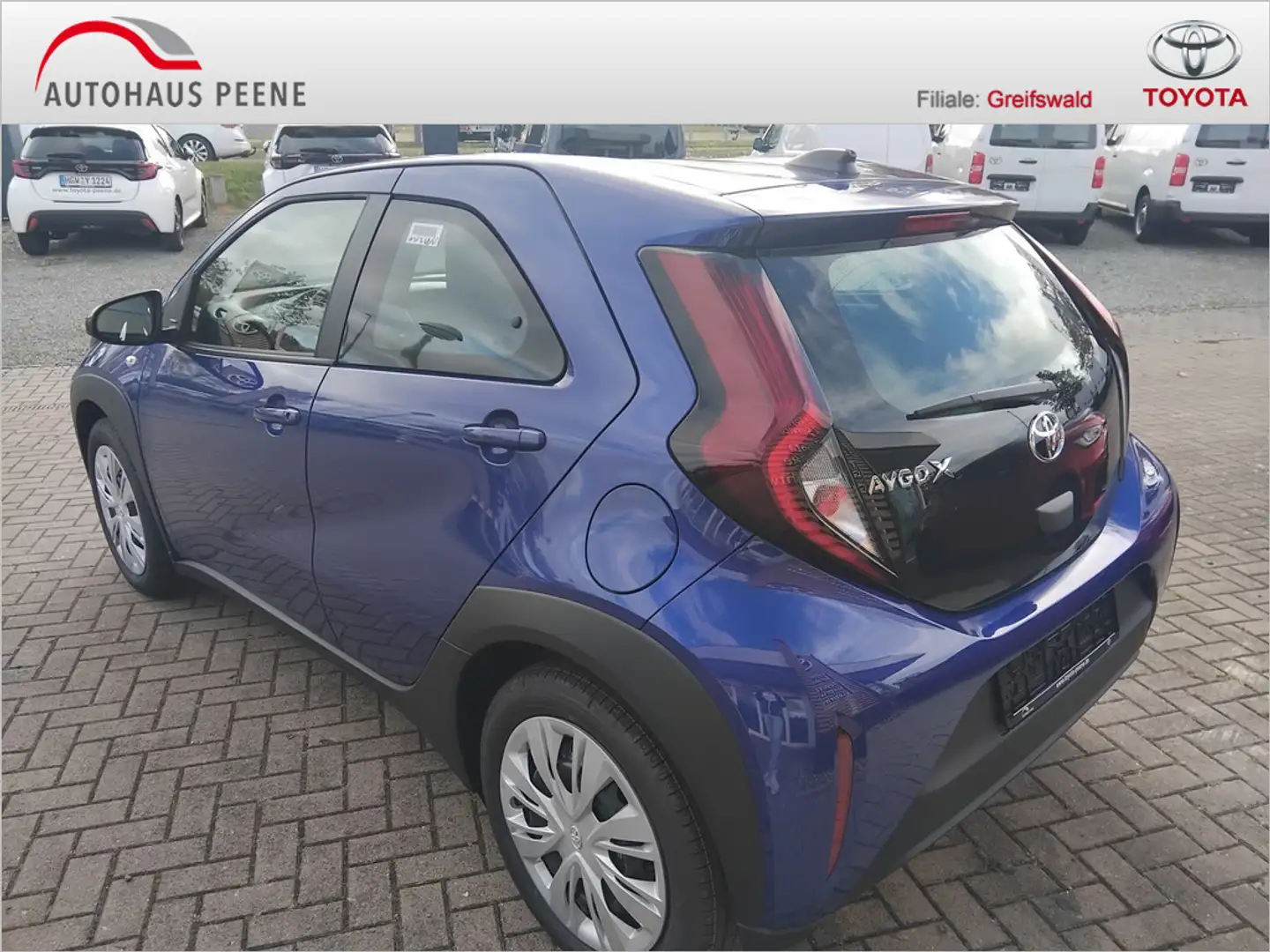 Toyota Aygo X 1.0 Play KLIMA PDC RÜCKFAHRKAMERA ACC Blu/Azzurro - 2
