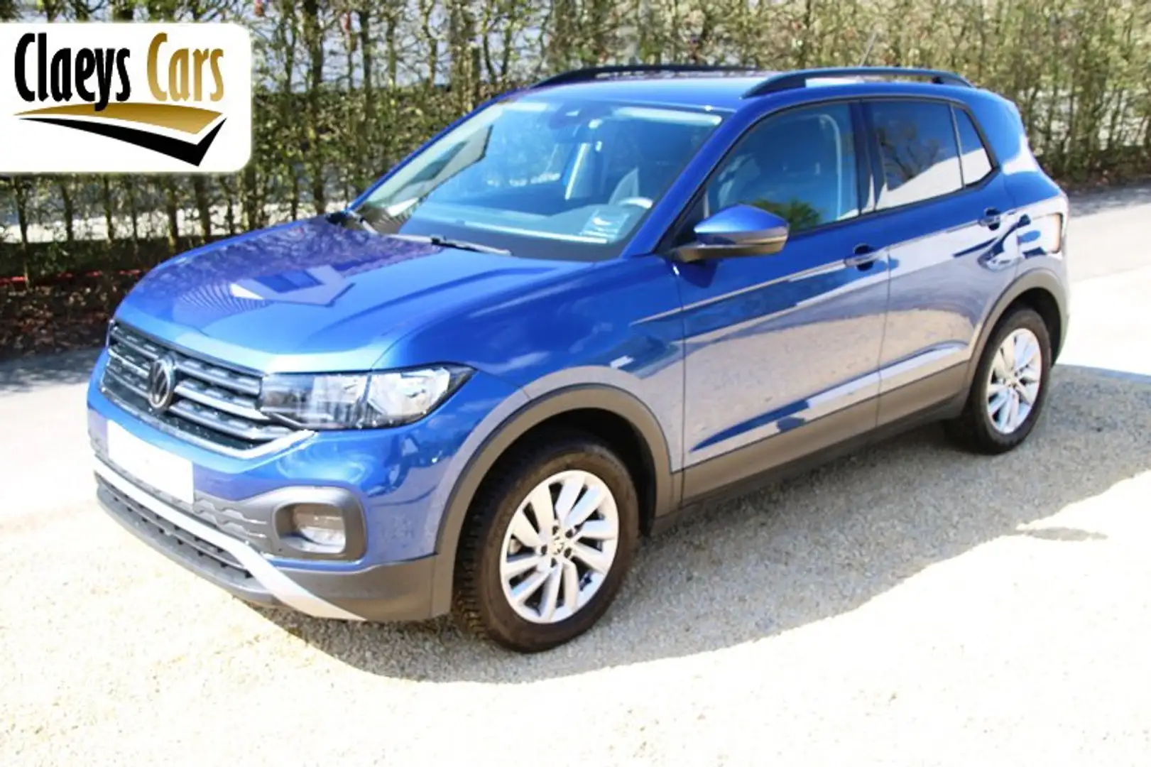 Volkswagen T-Cross 1.0 TSI AUTOMATIC met 14000 km en GARANTIE Blauw - 1