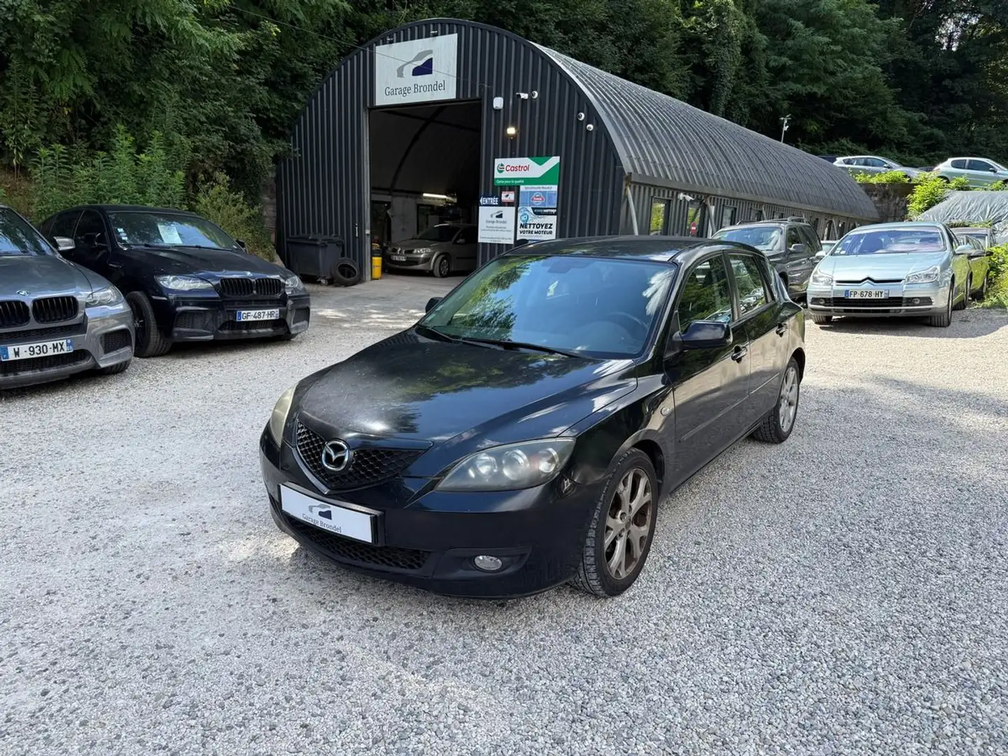Mazda 3 BK 1.6 MZ-CD 110cv Performance 2e main Noir - 1